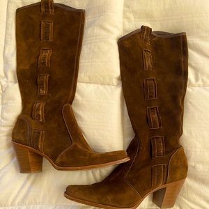 Beautiful Brown Via Spiga Cowboy Boots size 11